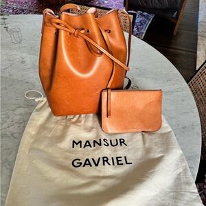 Iconic Mansur Gavriel Bucket Bag